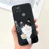 For Motorola Moto G9 Power G9 Play G9 Plus Case Black Liquid Silicone Bumper Soft TPU Marble Space Man Dragon Capa Coque Fundas