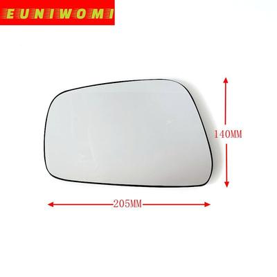Högkvalitativ Sidodörr Bil Uppvärmd Konvex Spegelglas för Nissan NAVARA D40 2005-2011 PATHFINDER 2005+