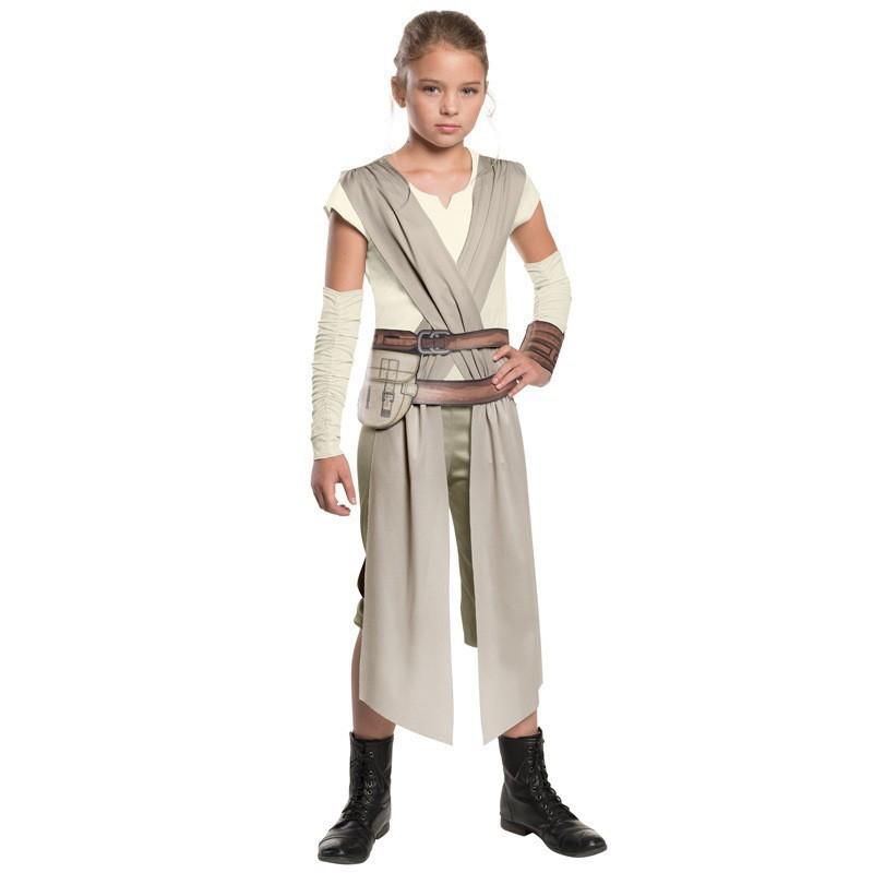 Klasický kostým Rey pro dívky ze Star Wars Síla se probouzí Pro Halloween a Cosplay Akce