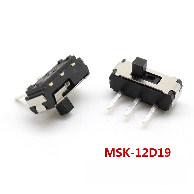 10PCS Mini Slide Switch DIP PCB Toggle Switch SPST SPDT 2/3 Pin Tactile Switch for Electronic Projects
