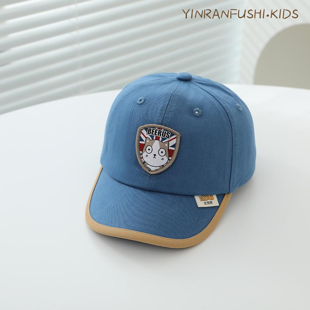 Baby Hat Spring and Autumn Style Baby British Trendy Duckball Cap Children Summer Sun Protection Baseball Cap