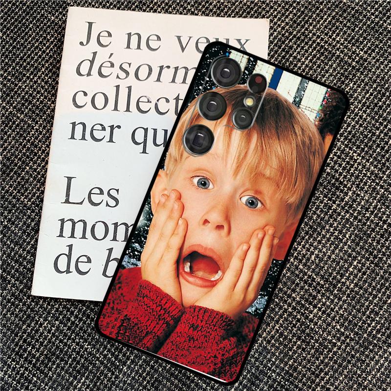 Home Alone Case For Samsung Galaxy S24 S25 Ultra S20 S21 S22 S23 Ultra S9 S10 Plus S25 FE Back Cover