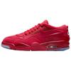Air Jordan 4 Leather Support Low Top Vintage Basketball Shoes Men's Red FQ7939-601