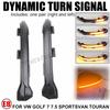 For VW Volkswagen Golf 7 Jetta MK7 19 VII MK7 Golf 7.5 GTI R Touran LED Dynamic Turn Signal Blinker Side Mirror Indicator Light