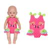 2026 New Summer Bikini Doll Clothes For 43cm Baby Doll 17 Inch Reborn Baby Doll Clothes