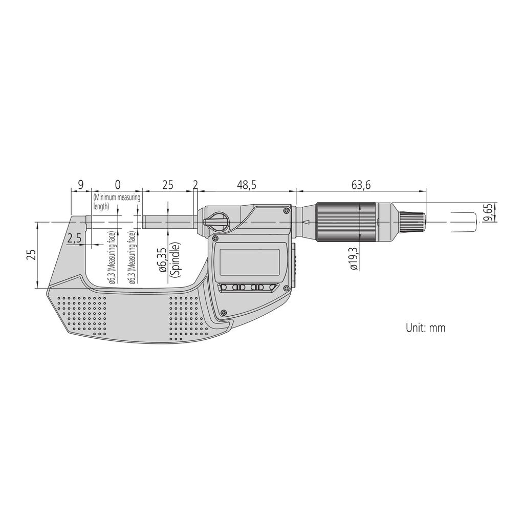 Mitutoyo Quanta Microphone MD-E25