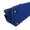 PRADA Canapa mini Tote Bag denim blue Women B2439G Used