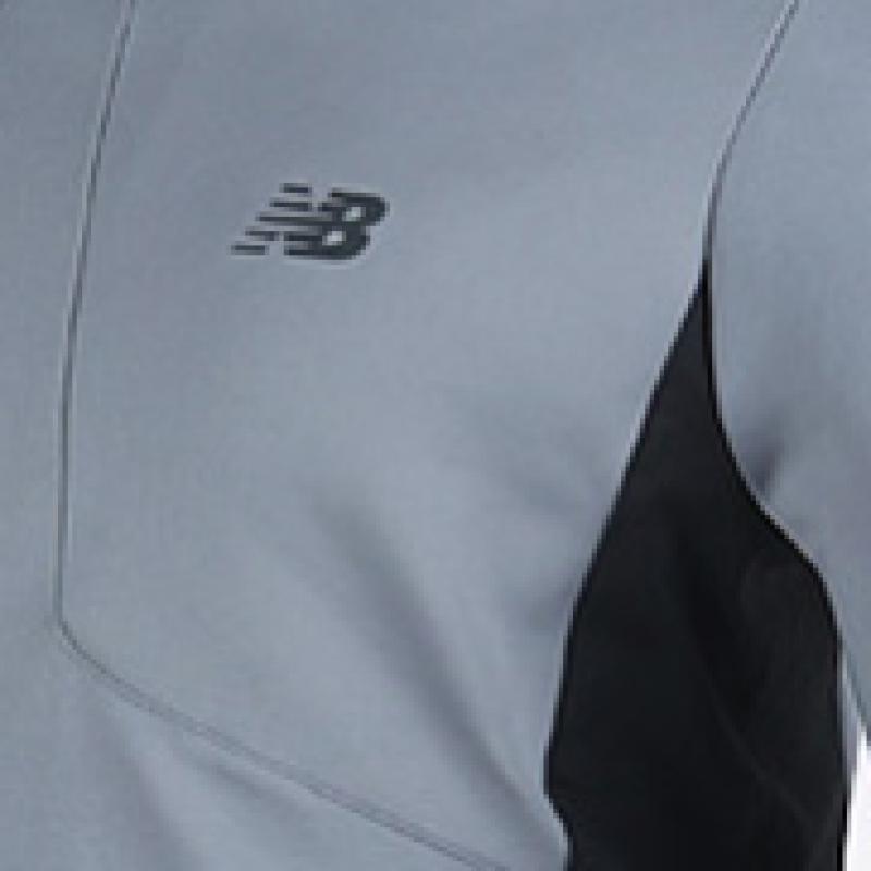 New Balance Men S SeaSonleSS Training Zip Up  Nbmd936021 15   Gray