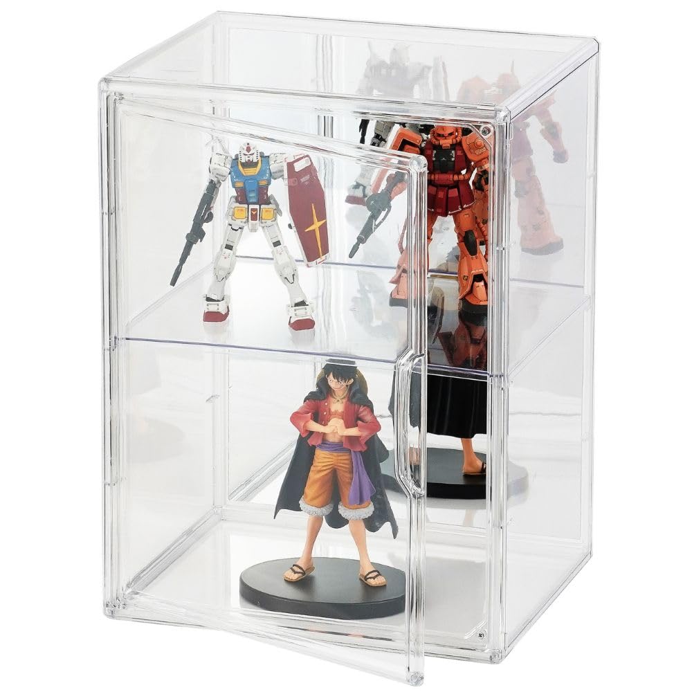 

UV Collection mirrored display figure comes with 2 easy to front door with large shelf [99.2% protection] case, back, case, case, showcase, dividers,