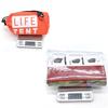 Person Notunterkunft Bivy Survival Zelt Kit Tasche Wasserdicht Outdoor Sos Thermisch Mylar Röhrenzelt Schlafsack Decke Wiederverwendbar