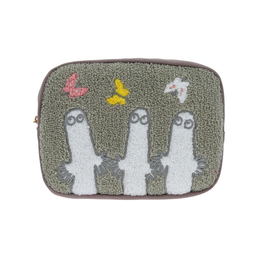 Stationery Moomin Goods Sagara S2336723 Sun-Star Pouch, Embroidery, Hattifatteners,