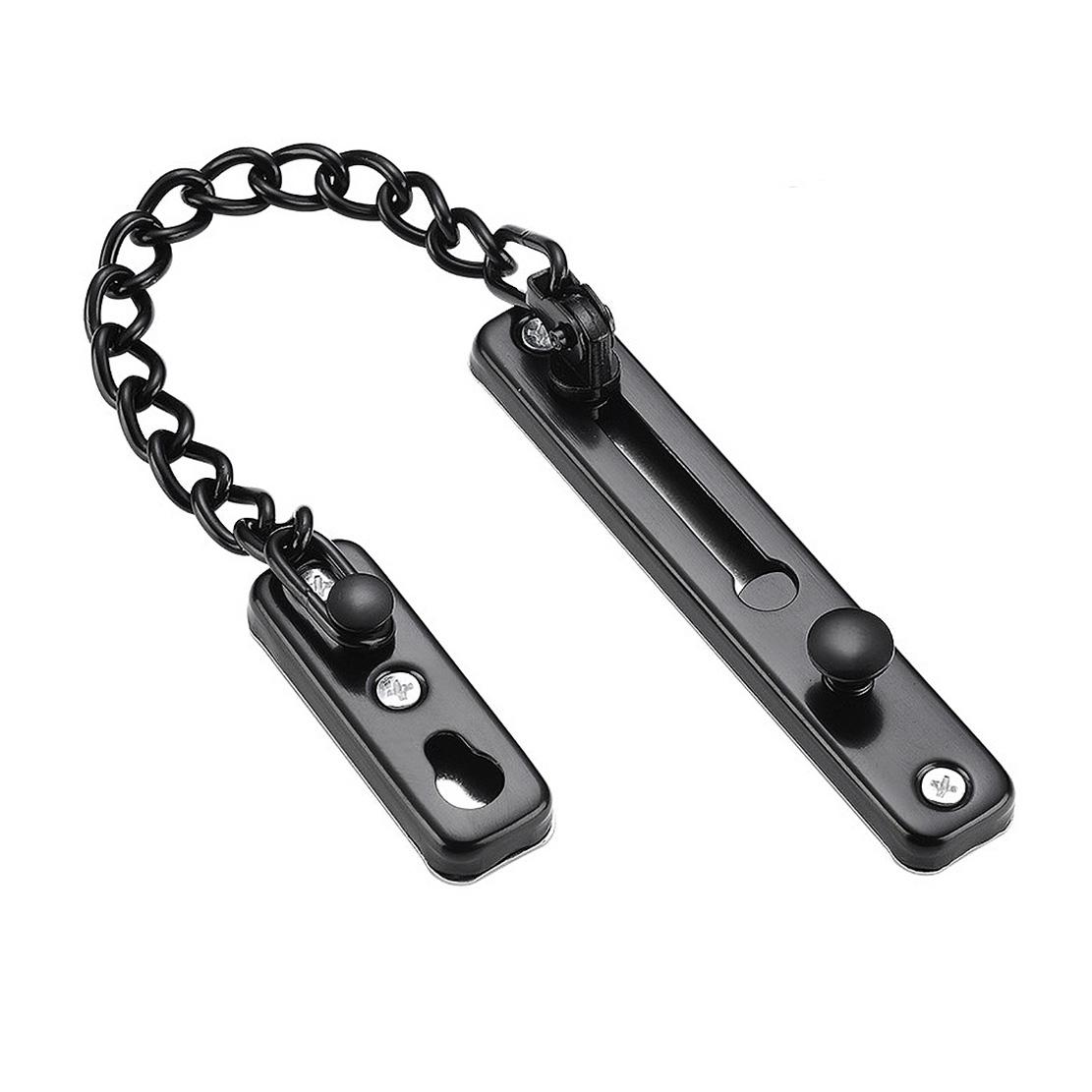 

Enhanced Edition Chain 304 Stainless Door Lock Anti\-Theft Window Gate House Safety Lock Punch\-Free