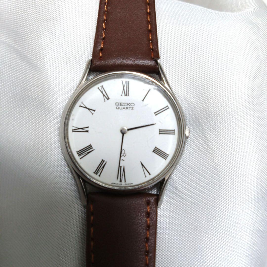 

[Б/У] Чрезвычайно редкие винтажные часы Seiko Chariot с римскими цифрами 1970-х годов. Аккумулятор в комплекте.