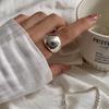 Stylish Open-finger Copper Ring For Women Chic Geometric Design Statement Jewelry