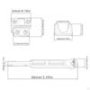 1/12 Chassis Components Upgrade Kit for MN82Pro and MN82S