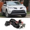 Car LED Light Headlight Wiring Harness Lighting Boost With For H4 Adapters Four Lights