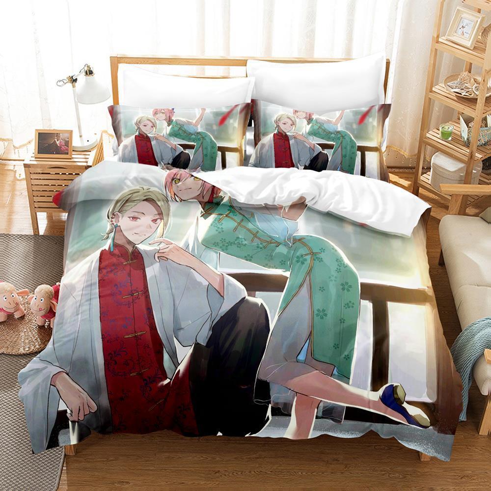 Game Jack Jeanne Bedding Set Single Twin Full Queen King Size Bed Set Adult Kid Bedroom Duvet cover Sets Anime Bed Sheet Set
