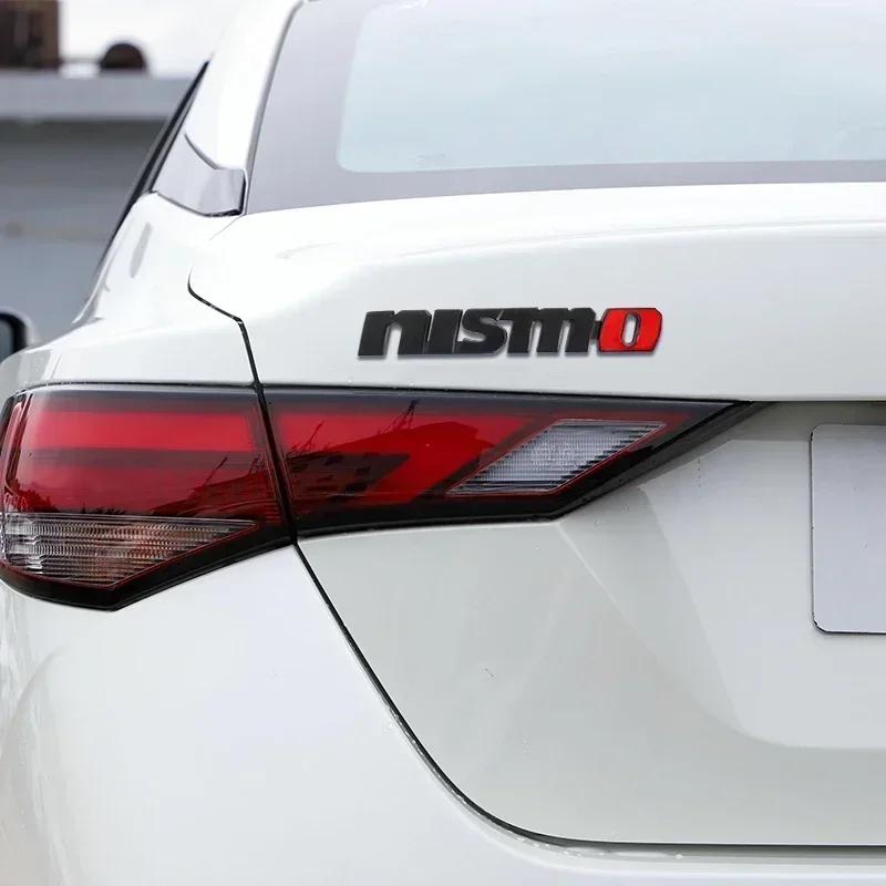 Nismo Letter Emblem Autoaufkleber Emblem Heckklappenaufkleber dekorieren universelles Logo für Nissan NISMO modifizierte Autozubehör Aufkleber
