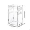 Jumping Enclosure Breeding Box Front Opening Door Clear Ventilation Holes Reptile Habitat Acrylic