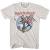 IRON MAIDEN CD obal THE TROOPER CIRCLE DISTRESSED Oficiální tričko LRG nové Unisex tričko