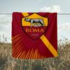 1pz Coperta Morbida in Flanella Stampata Club di Calcio Lupa di Roma per Camera da Letto Adulti Soggiorno Divano Campeggio Viaggio Regali per Fan Regali di Natale