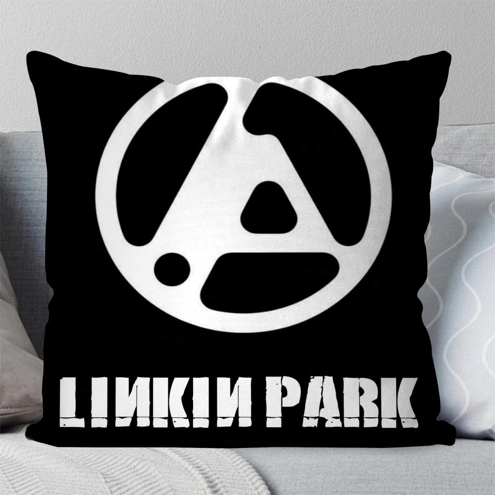 Band L-Linkin From Zero P-Park Pillow Case Square Pillow Bedroom Sofa Leisure Comfort Cushion Living Room Home Decoration 40X40