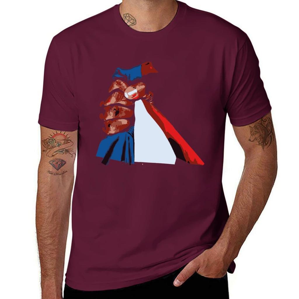 Der Kampf geht weiter klassisches T-Shirt Anime neue Edition übergroß Big and Tall T-Shirts für Männer