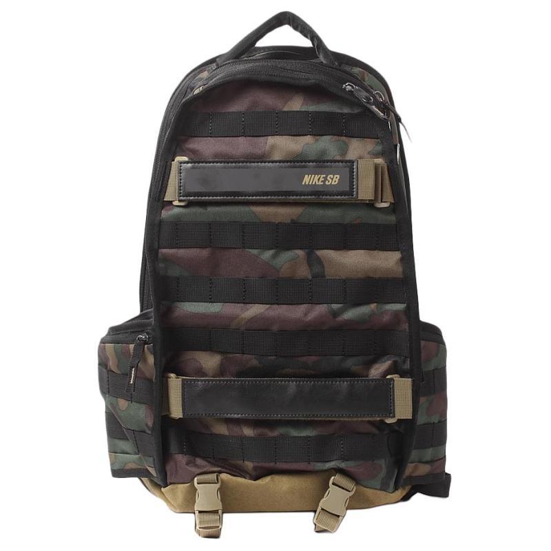 Nike SB Polyester Backpack Regular Unisex Camouflage Casual BA5131-222