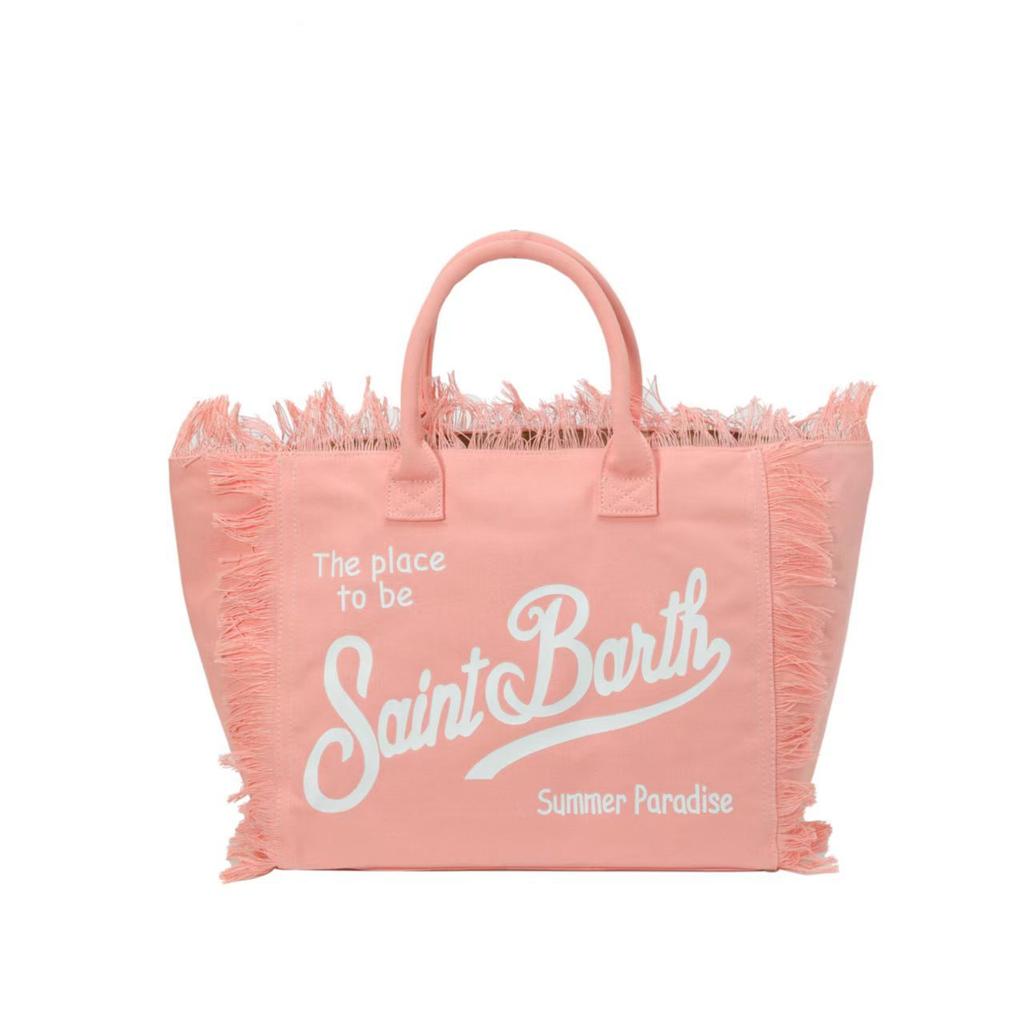 Bolsa de praia de lona com borla feita à mão para mulher, nova bolsa tote estampada, bolsa de ombro de grande capacidade