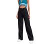 Womens High-Waisted Wide Leg Straight Cut Denim Pants Casual Loose Fit Jeans 2026