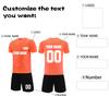 Personalised Shirts Kit Mens Girls With Name Number Custom Football Jerseys For Boys Training Suit