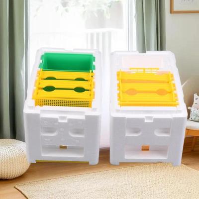 Queen Bee Breeding Box Bee Mating Box Foam Bee Hive Box Beekeeper Garden Pollination Breeding Case Beekeeping Equipment