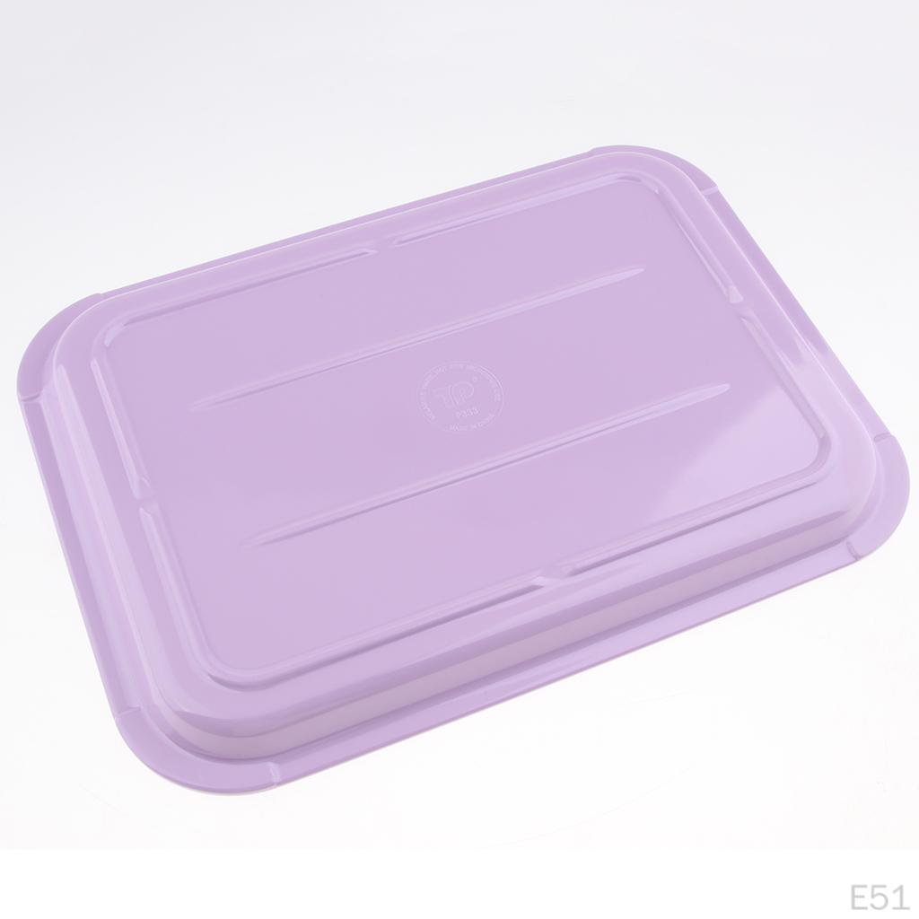 Serving Tray Melamine Plastics Dish Plate Hotel Restaurant Rectangular Platter