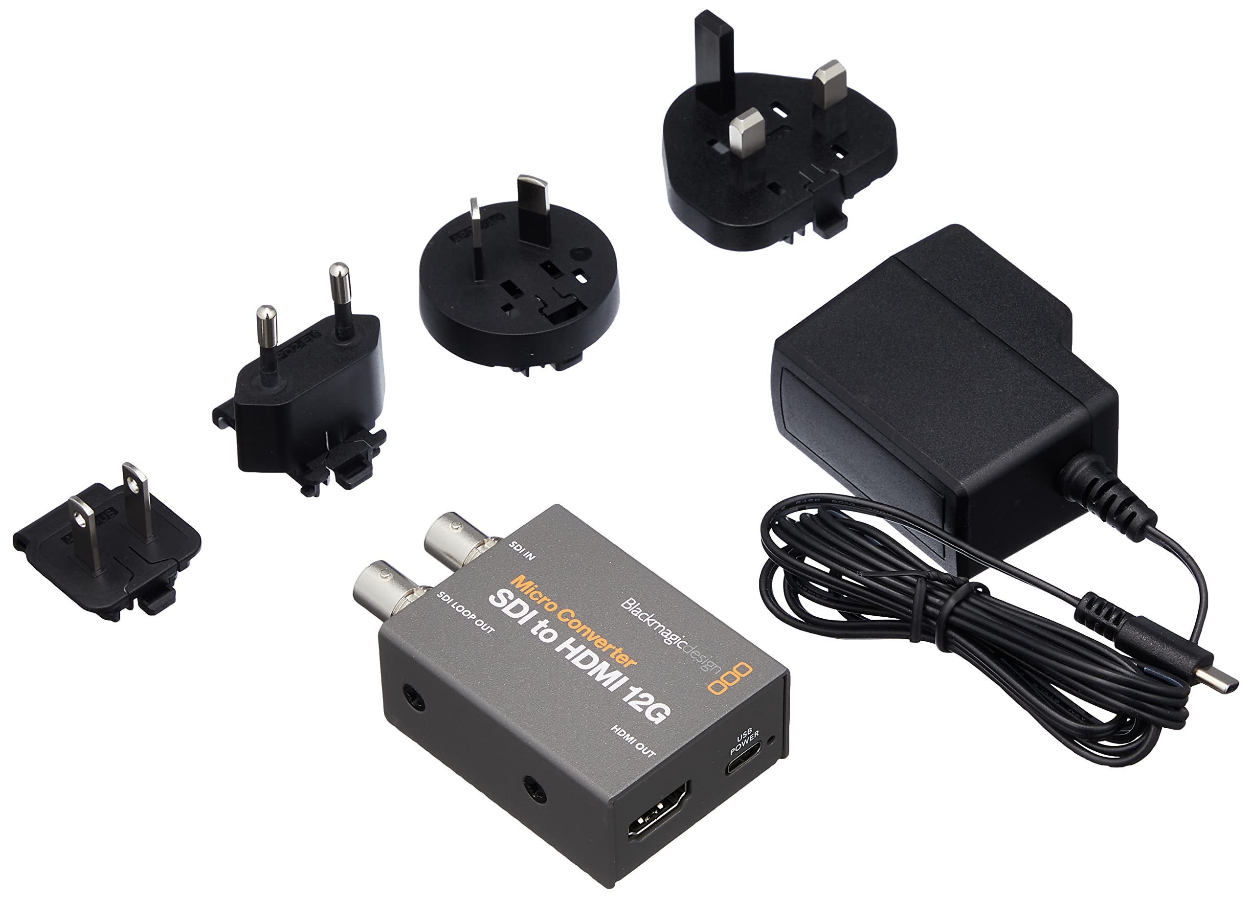 

Blackmagic Design Micro Converter SDI to HDMI 12G PSU