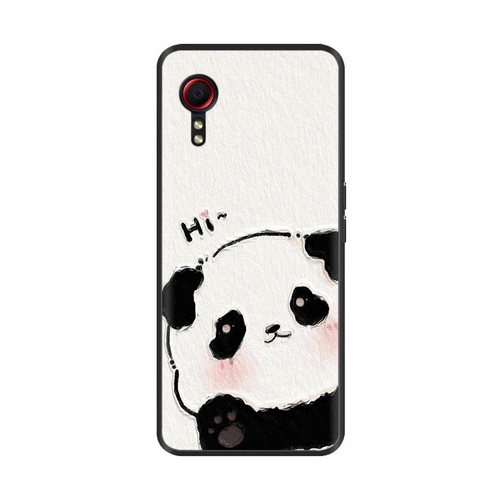 Per Samsung Galaxy Xcover 7 Custodia Morbida Liscia Silicone Liquido Cartoon Guscio Telefono Per Samsung XCover7 Cover Posteriori Protettive in TPU