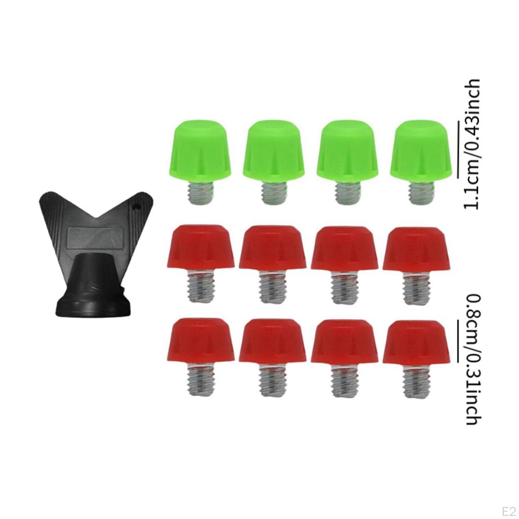 12 kusů fotbalových kopaček kopačky na fotbalové boty protiskluzové náhradní profesionální