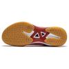 New LiNing Cushioned Slip Resistant Low Top Badminton Shoes Unisex Red AYZU011-1
