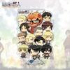 On Attack Titan Acrylic Stand 41-80 Anime Figure Custom Made Drop Shipping Distributor Merchandise For Kids Adults Children's Birthday Gift Holiday