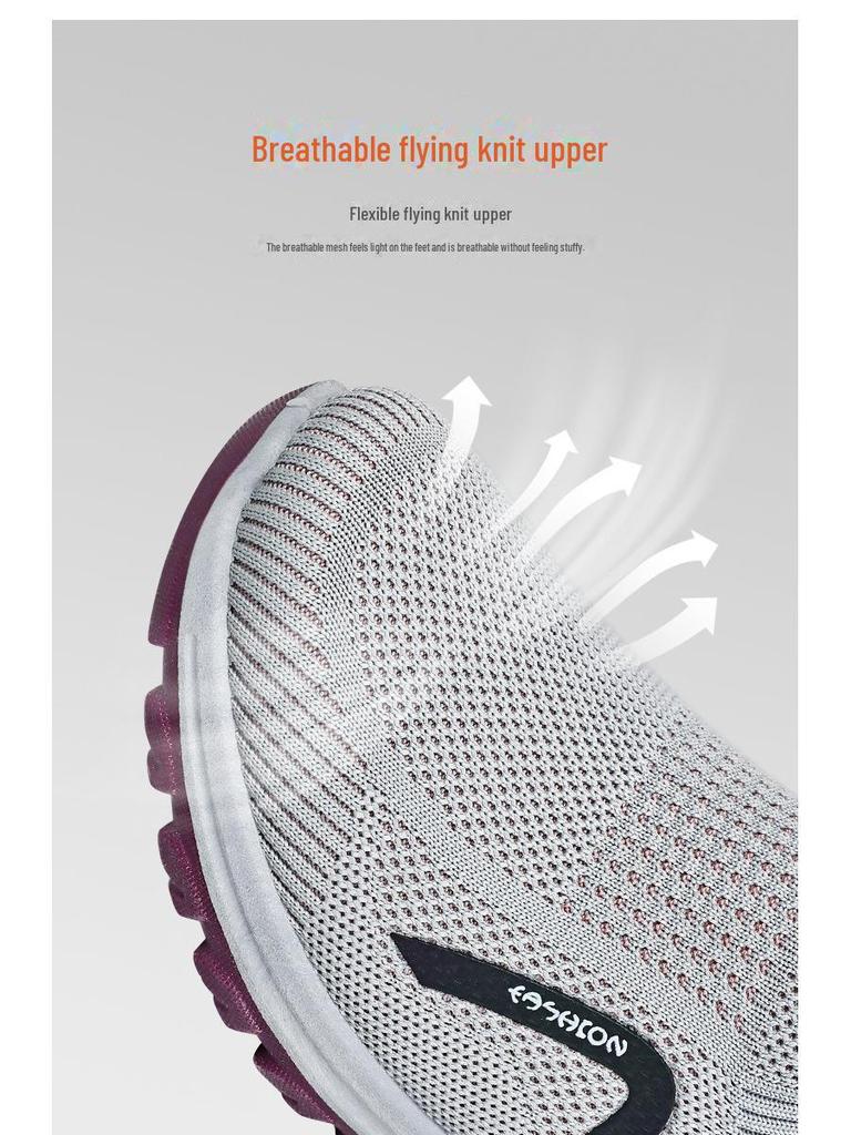 2024 Women's Spring Breathable Slip-On Casual Soft-Soled Shoes