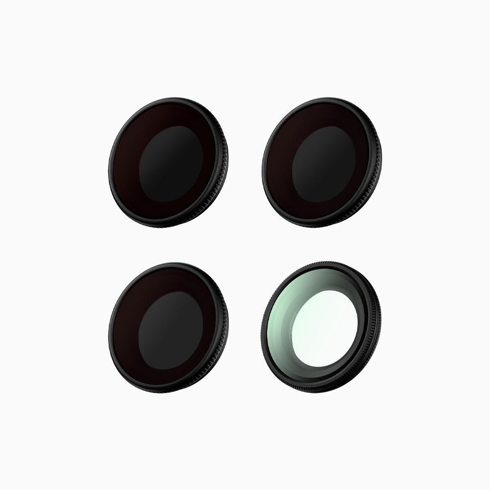 JJC Lens Filter Set For Insta360 GO Ultra UV CPL ND8 ND16 ND32 Anti Scratch Lens Filter HD Optical Glass Camera Filters