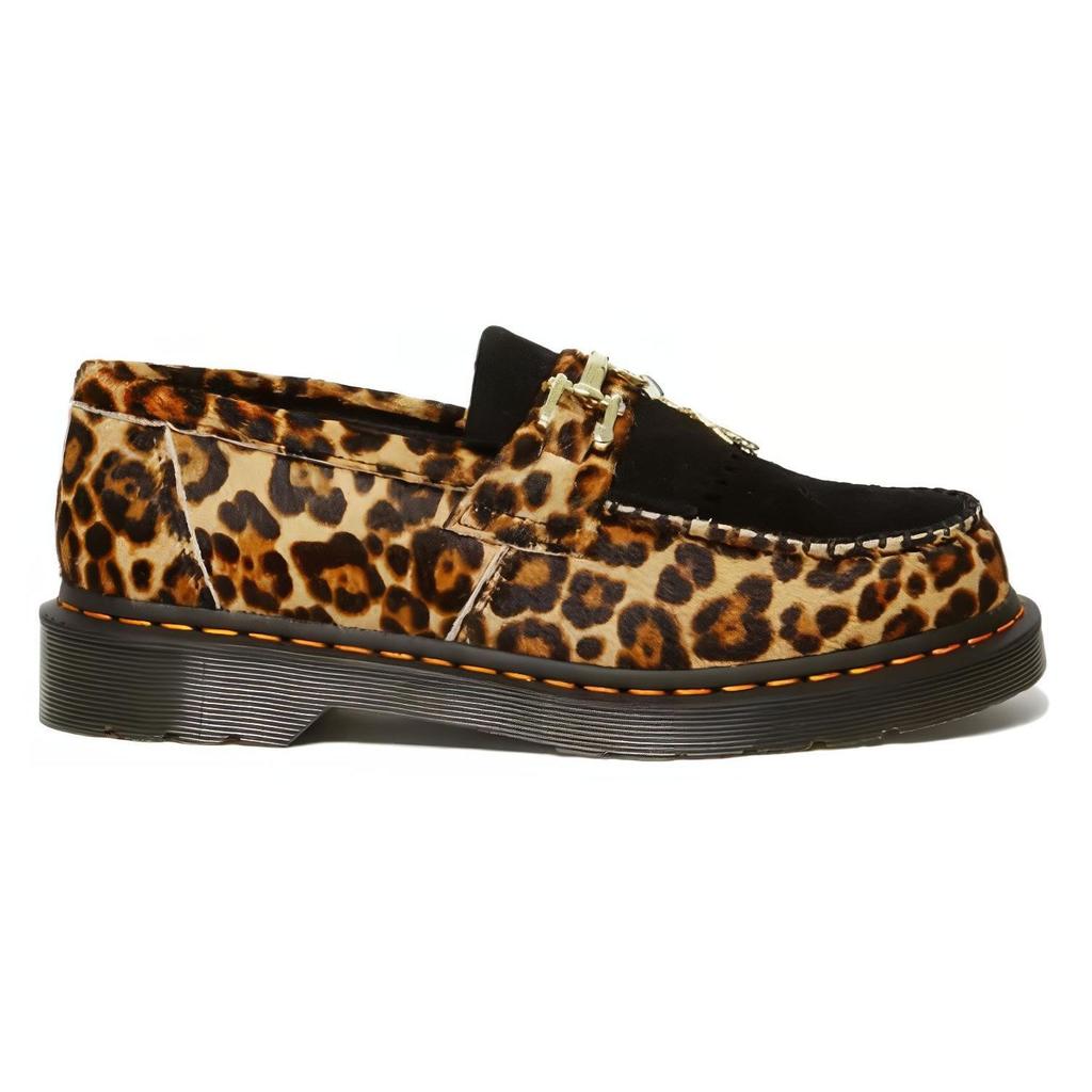 Dr. Martens Adrian Suede Fashion Comfortable Loafers Unisex Loafers Yellow Black 31506948