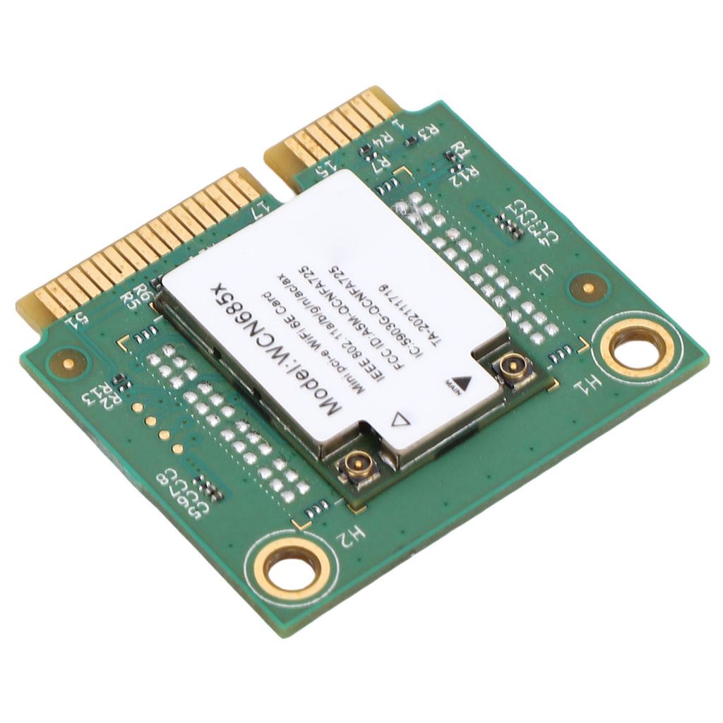 PCIE WiFi Card Support for 11 10 PC 6GB 6GHz 5GHz 2.4GHz Band WiFi 6E Wireless Card with 5.3 OFDMA MU MIMO s