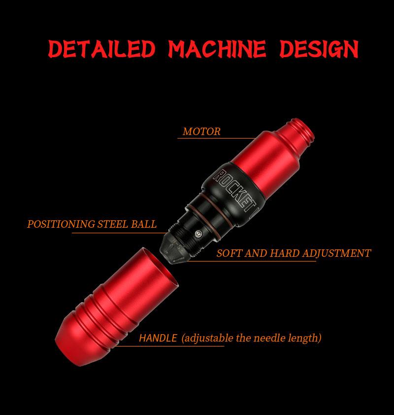V3 Tattoo Pen Cartridge Rotary Machine RCA Eyebrow Makeup Tools Swiss Motor for Professional Shader Liner Body Art