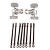 8 Piece Universal RC Connecting Rods In The 10th Scale for SCX10