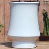 Large Wintergreen Bougainvillea Ceramic Flower Pot - Breathable, Tall Succulent & Tree Ceramic Jar