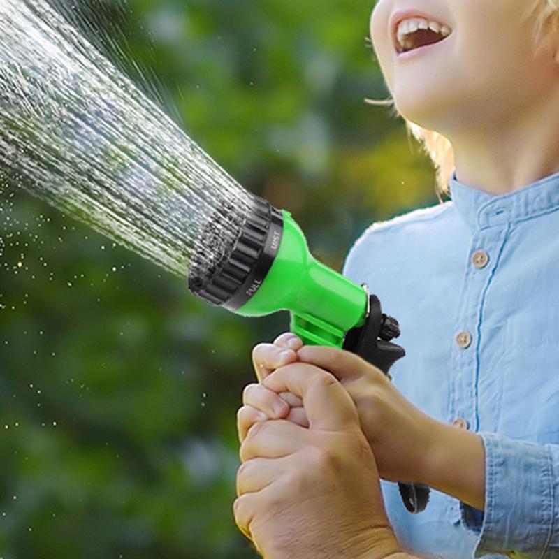 Garden Hose Nozzle Small Hose Spray Nozzle Sprayer 7 Spray Patterns Adjustable Plant Watering Nozzle Water Hose Nozzle