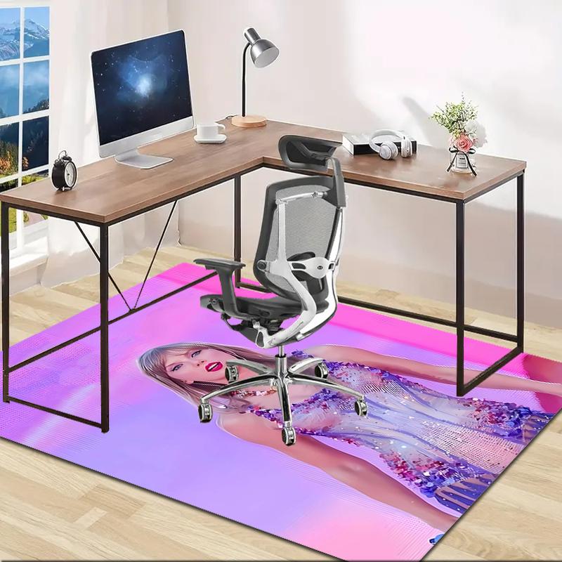 1pc Taylor Swift1 Design Area Rug - Non-Slip, Soft & Cozy Floor Mat for Living Room, Bedroom, Office - Indoor/Outdoor Decorative Carpet