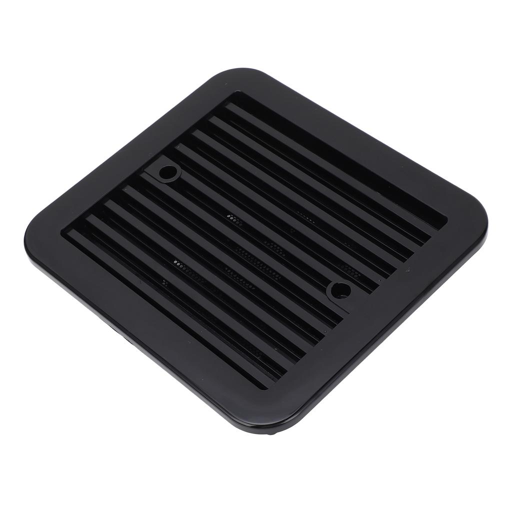 RV Side Vent Fan 8.1 X 7.3in One Way 12V Motorhome Exhaust Fan with Louver Cover and Mesh for RV Trailer