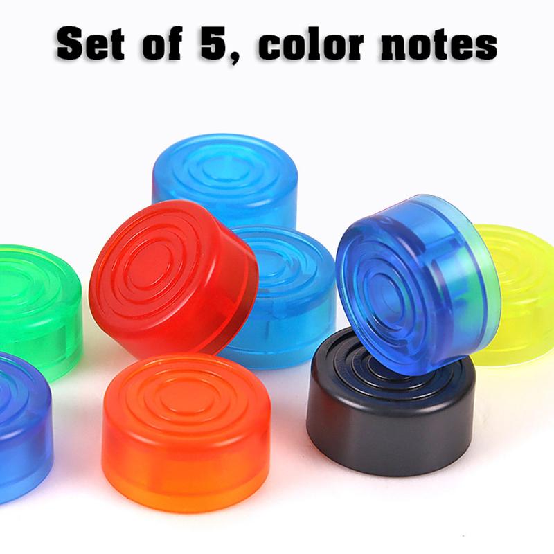 DAIERBUM 1PCS Footswitch Topper Guitar Pedal Topper Multi Color Pedal Button Caps Guitar Pedal Stomp Knobs For Pedal Board