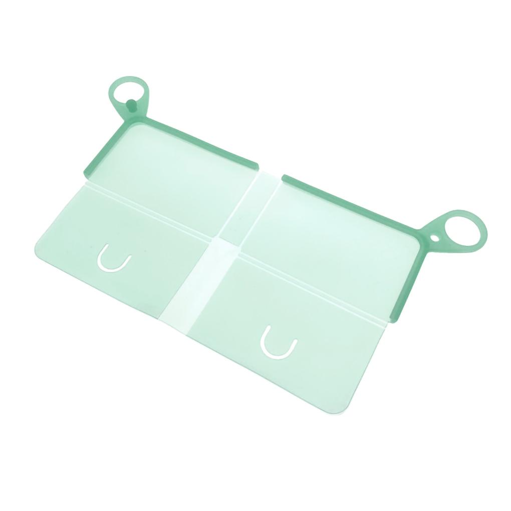 Foldable Face Cover Storage Box Portable Nose Cover Container Silica Gel